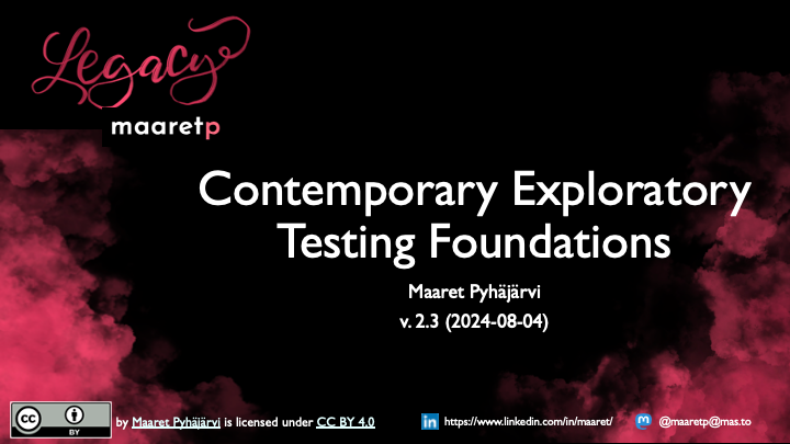 Exploratory Testing Foundations - the Course