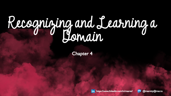 Recognizing and Learning a Domain