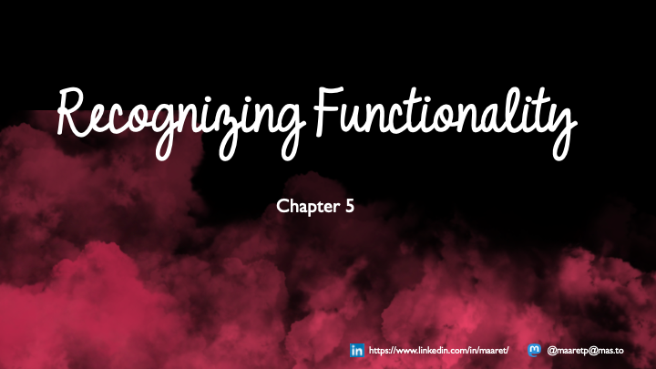 Recognizing Functionality