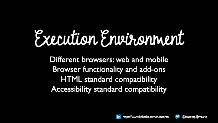 Execution Environment