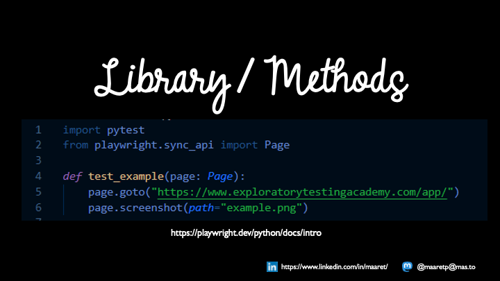 Library / Methods