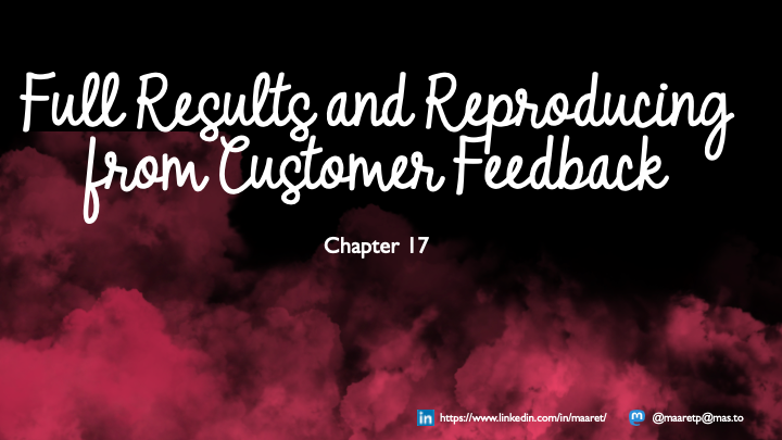 Full Results and Reproducing from Customer Feedback
