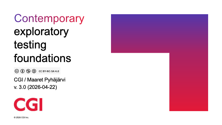 Exploratory Testing Foundations - the Course