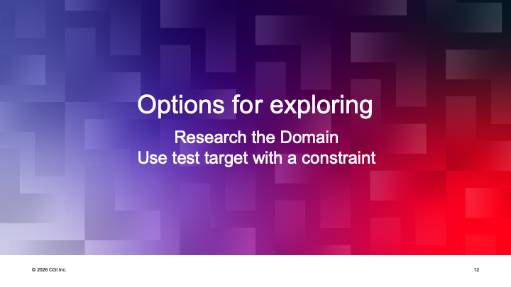 Options for Exploring
