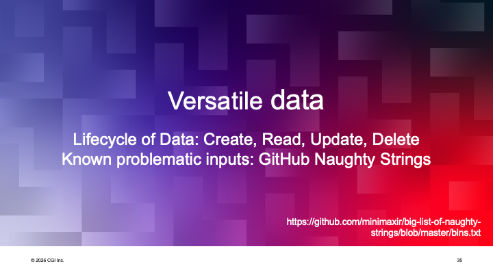 Versatile Data