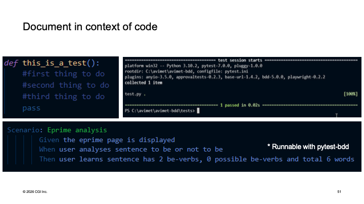 Document in Context of Code