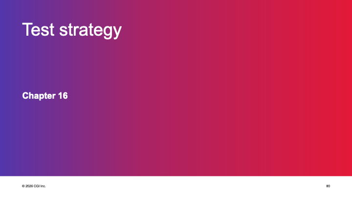 Test Strategy