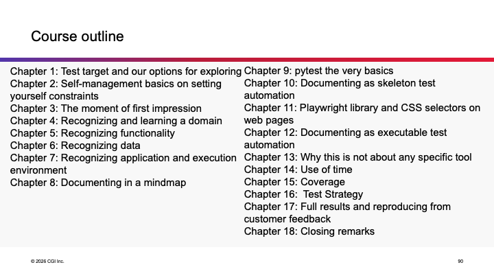 Course Outline
